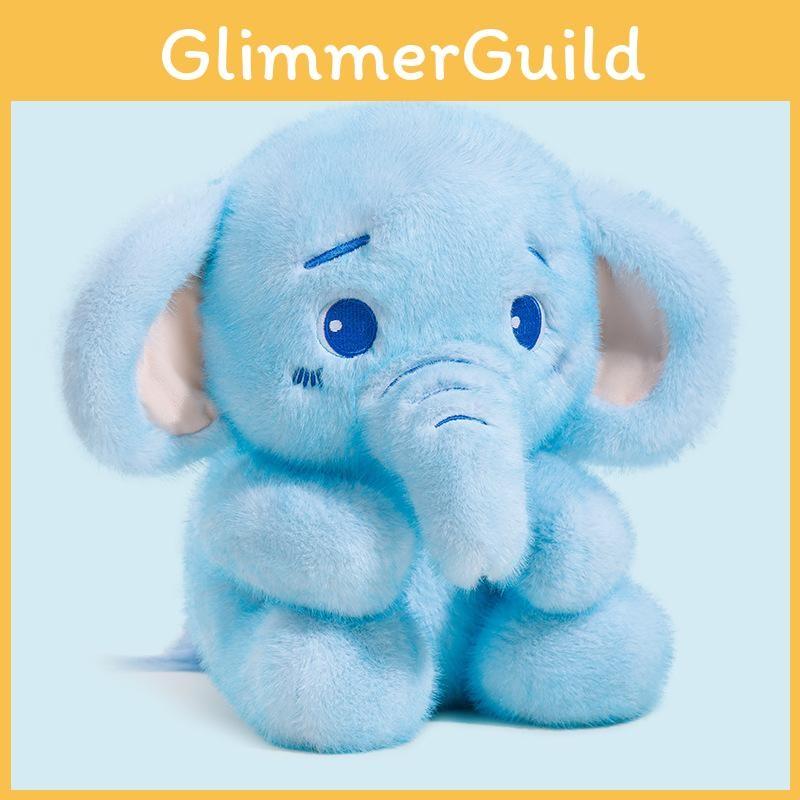 Cute Aggrieved And Expression Elephant Plush Children Toy For Birthday Gift