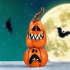 Halloween Resin Sculpture Spooky Witch Black Cat Pumpkin Ghost Horror Resin Figurines Table Centerpiece Halloween Decoration