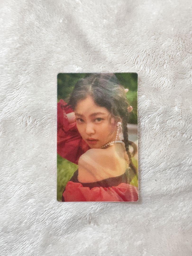 

[USED] BLACKPINK Jennie SOLO Trading Card Lenticular