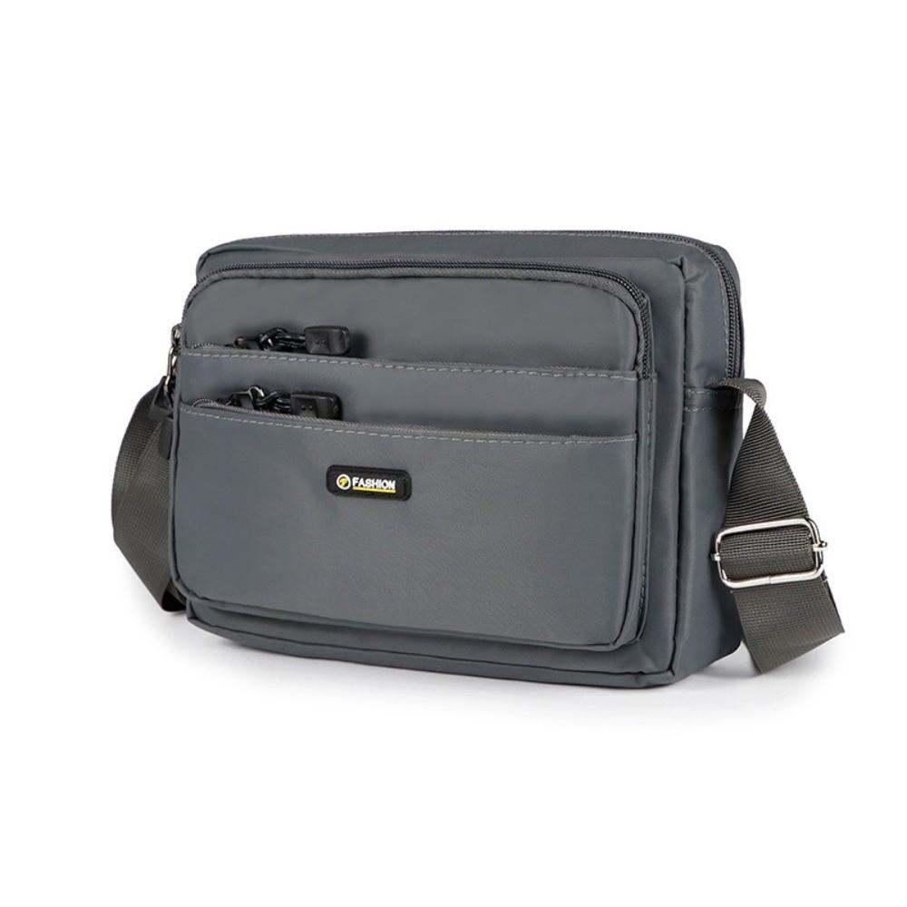 Large Capacity Men Crossbody Bag Lightweight Small Square Bag Business Shoulder Bag  Travel