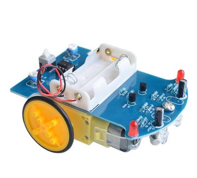 D2-1 DIY sada Inteligentní sledovací linka Sada pro chytré auto Elektronika motoru TT DIY sada Smart Patrol Automobilové díly DIY elektronika