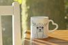 Chihuahua Short-haired, Chihuahua Smooth - Cup with a Dog, Adorable Cup with a Heart-shaped Handle, Universal Gift from the Art-Dog Brand