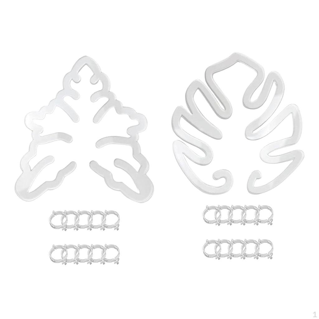 Plant Support Clips Flower Clamp Easy to Use Vegetable Fastening Clip for Vegetables Roses