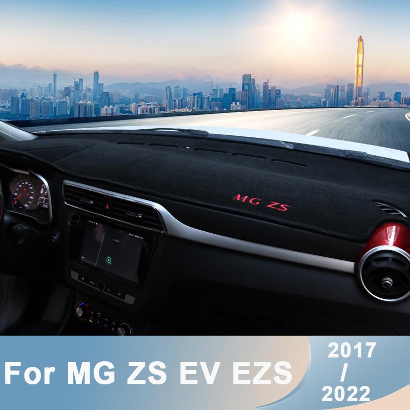 Car Dashboard Avoid Light Pad Instrument Platform Desk Cover Mat Carpets For MG ZS EV EZS 2017-   2022 Accessories