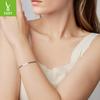 Snake Bone Chain Printed Plain Silver Bracelet Versatile High-End S925 Sterling Silver Bracelet Jewelry