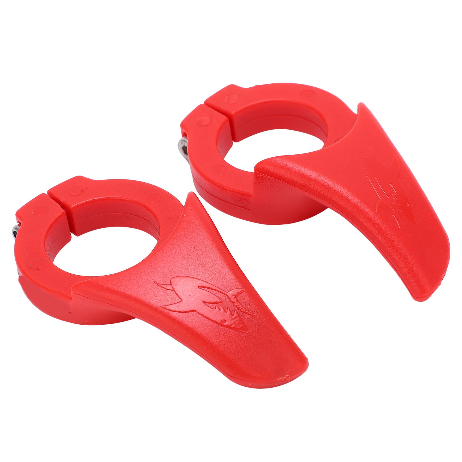 

Enlee 1 пара мини велосипедных рулей для отдыха Универсальные велосипедные удлиненные рога для горного велосипедаКрасный