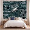 Philadelphia Eagles (37) Meno kūrinio sieninis gobelenas namų miegamojo svetainės dekoravimui Puiki dovanos idėja