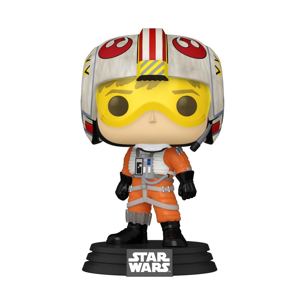 Funko Pop Star Luke Skywalker Red 5 Collectible Vinyl Figure Gift Idea Official Merchandise Toys for Kids Adults Fans Model Figures for Collectors and