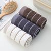 70x140cm Pure Cotton Absorbent Large Size Bath towelStriped Solid Color Soft  Comfortable Adult Bathroom Towel Towel Hotel Towel