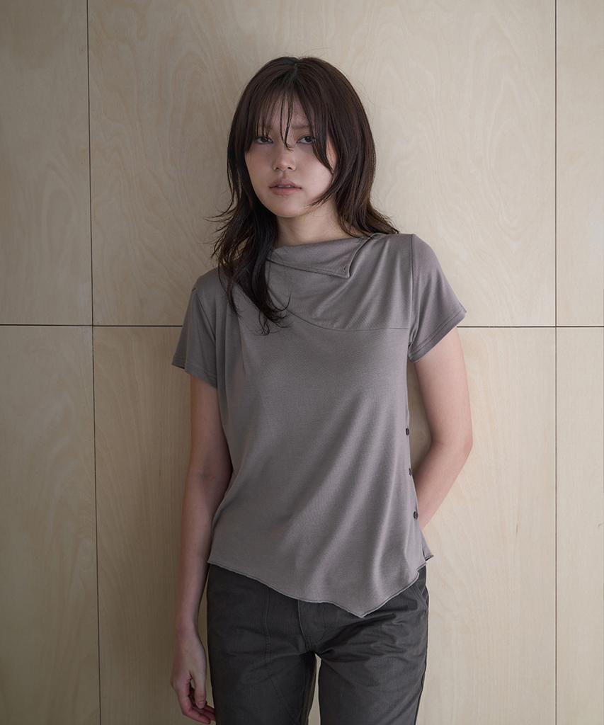 SAFARI SULA EXPLORE Stitch Draped Jersey In Light Top