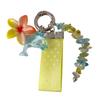 Lightweight And Stylish Dolphin Keychain With Egg Flower And Dot Design Key Accessory For Everyday Carry Items