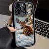 Phone Case for iPhone 17 Air 16E 15 16 Pro Max Sika Deer Elk Animal Cover 14 Plus 13 12 Mini Soft Shell Silicone Fundas