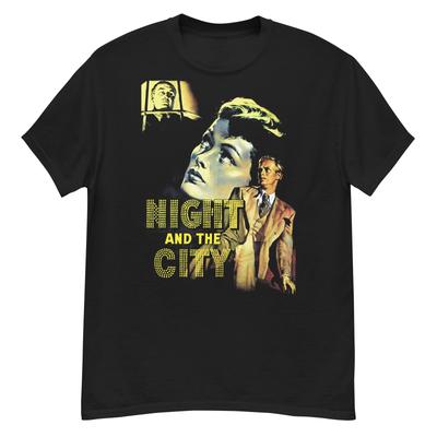 Night and the City Cult Film Noir Fan Art T-shirt