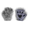 Halloween Decoration Set Simulated Fox Mask Gloves Plush Fox Tail Cosplay props and accessories