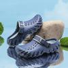 The star wears the same trendy brand hole shoes in summer, non-slip thick-soled beach shoes, light and breathable large-size sandals.