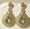 Retro Rhinestone Dangle Earrings: Fashionable, High-End, and Versatile Design