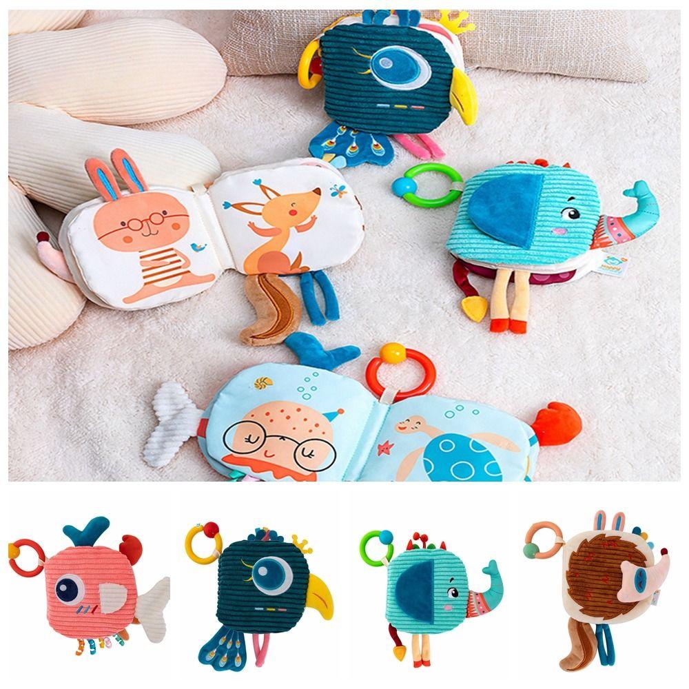 

Мягкая тканевая книга для занятий, детские развивающие игрушки, тихая книга для занятий, тактильное обучение Style B