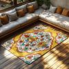 Boho Carpet Non-Slip Washable Floor Mat Living Room Rug Modern Abstract Pattern Area Rug Home Decor Entrance Door Mat