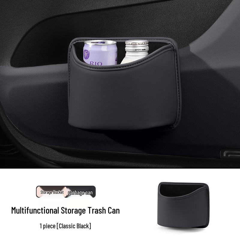 Tesla Car Multi-functional Trash Bag for Model 3/YSX: Car Interior Storage Accessory