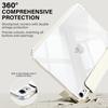 ZOYU for iPad A16 11/10th Sliding Detachable Cover,for iPad Pro 11 13 Air 11 Air 4/5 10.2 7/8/9th mini 67 Magnetic Buckle Cover