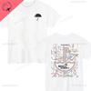 Retro The Umbrella Academy Double Sided Printed Cotton Tshirt Leisure Classic TShirts NoveltyShirt Loose Unique Tops