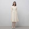 Ribbon Tie Flare Dress ITQ2YOP910 Elegant Summer Dress