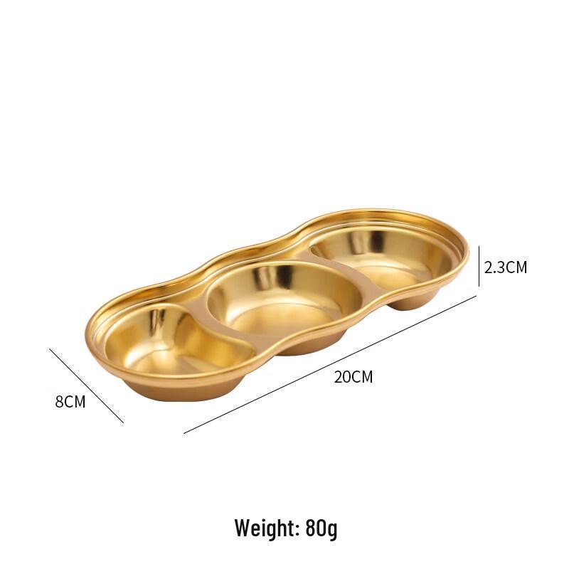 304 Stainless Steel Korean Dipping Dish
