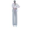 Women's Ice Silk Sun Protection Pants: High-Waisted, Slimming, Drapey Wide-Leg, and Straight-Leg Summer Casual Pants