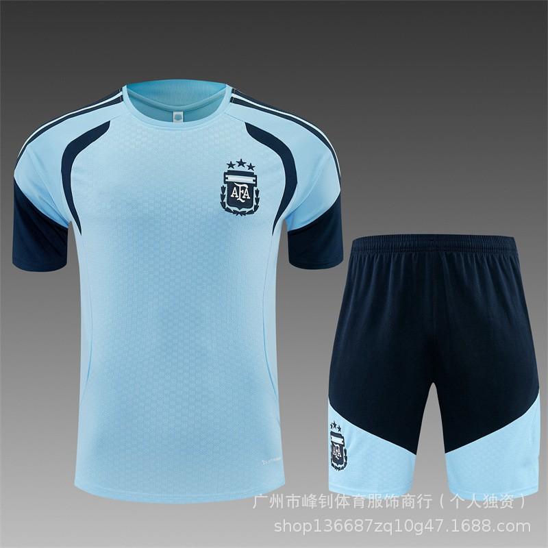 2627 Adult Short-sleeved Training Dress Italy Flamenco Emperor M Argentina Germany World Cup Jersey