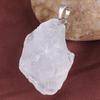 HZ Lila Edelsteine Natürliche Unregelmäßige Rosenquarz Reiki Perle Heilkristall Anhänger Schmuck