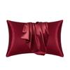 Soft Solid Pillowcases White Black Grey Khaki Blue Pink Silver Bedding Decor Pillow Covers For Home Bedroom