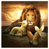 5d Animal Diamond Mosaic Painting Painting Lion And Sheep Rhinestone Pictures Art Cross Stitch Kits Home Decors Gifts