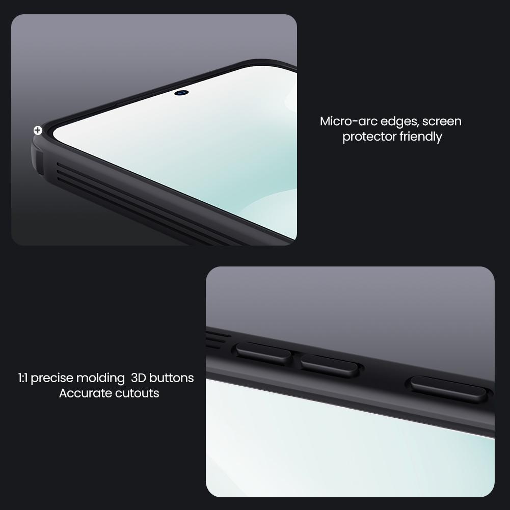 NILLKIN für Samsung Galaxy S25 FE Handyhülle CamShield Pro Kameraschutz Rückseite