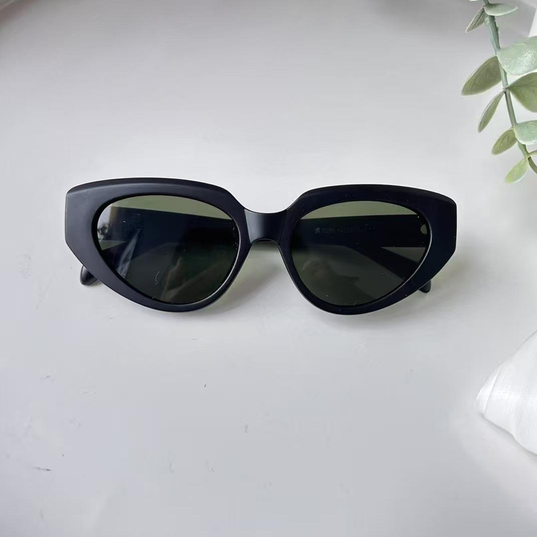 

Fashion Style Female Sunglasses Cat Eye Shape Anti-reflective Sun Glasses Women Vintage Style Men Sun Glass