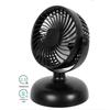 Compact Wall-Mounted Desktop USB Fan with Battery Charging - Silent for Home or Office