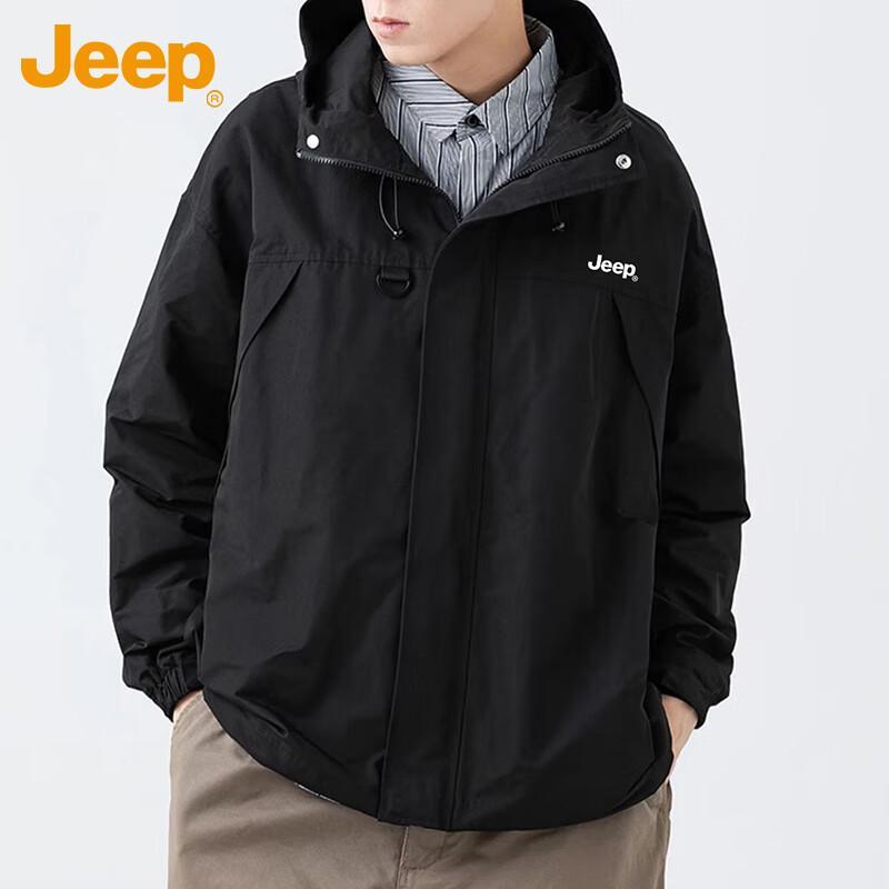 Jeep Men's Autumn/Winter Casual Outdoor Jacket