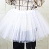 Fustă Tutu Pufos cu Trei Straturi pentru Dans, pentru Copii, cu Talie Elastică