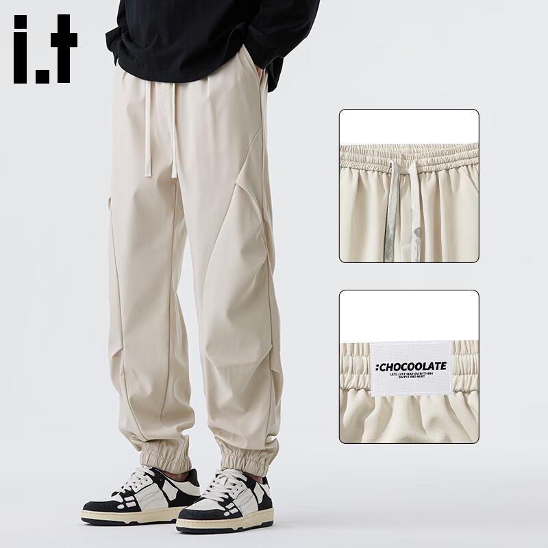 

CHOCOOLATEit Men s American Style Wrinkled Cropped Cargo Joggers 7XL