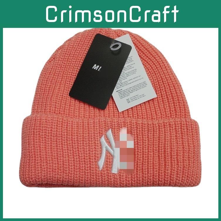 Girl Embroidery Knitted Cap Black Hat No Brim Warm Beanie Winter Casual Wear