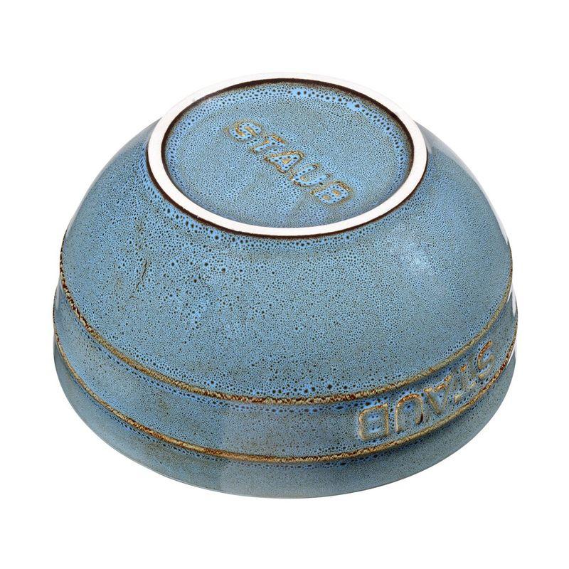 Staub Ceramic Round Bowl 12cm (Antique Blue-Green)