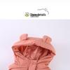Kids' Hooded Vest: Cute Ears Sleeveless Autumn/Winter Jacket for Boys & Girls