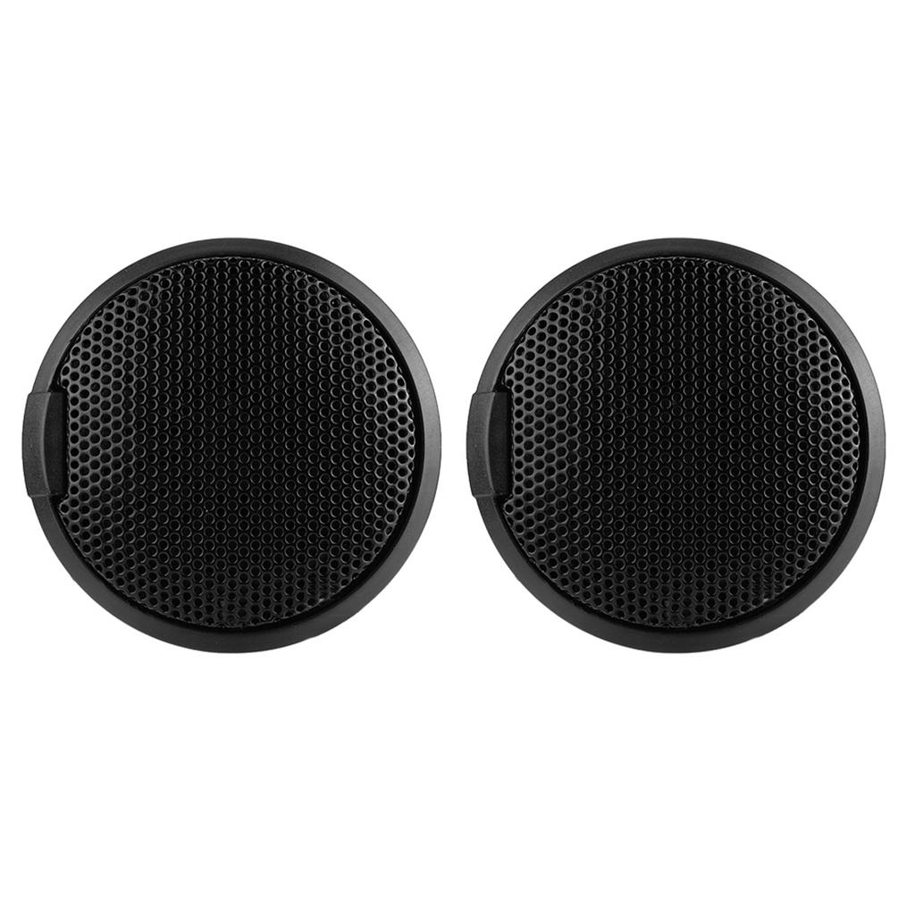 Black 80W Mini Car Speaker Audio Round Stickable Loudspeaker Automobile Speaker with Glue
