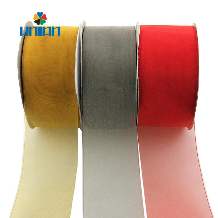 Beatiful 75mm 3 Inches Sheer Organza Ribbon
