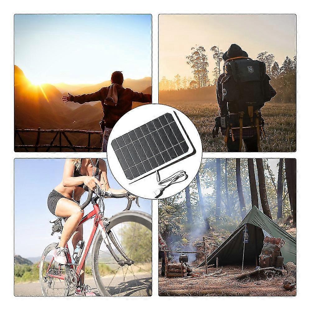 5w 5v Small Solar Panel With Monocrystalline Silicon Usb