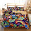 Bohemian Mandala Bedding Set Queen King Size Boho Quilt Cover Sets For Adults 2/3pcs Home Textile Soft Comfortable Breathable