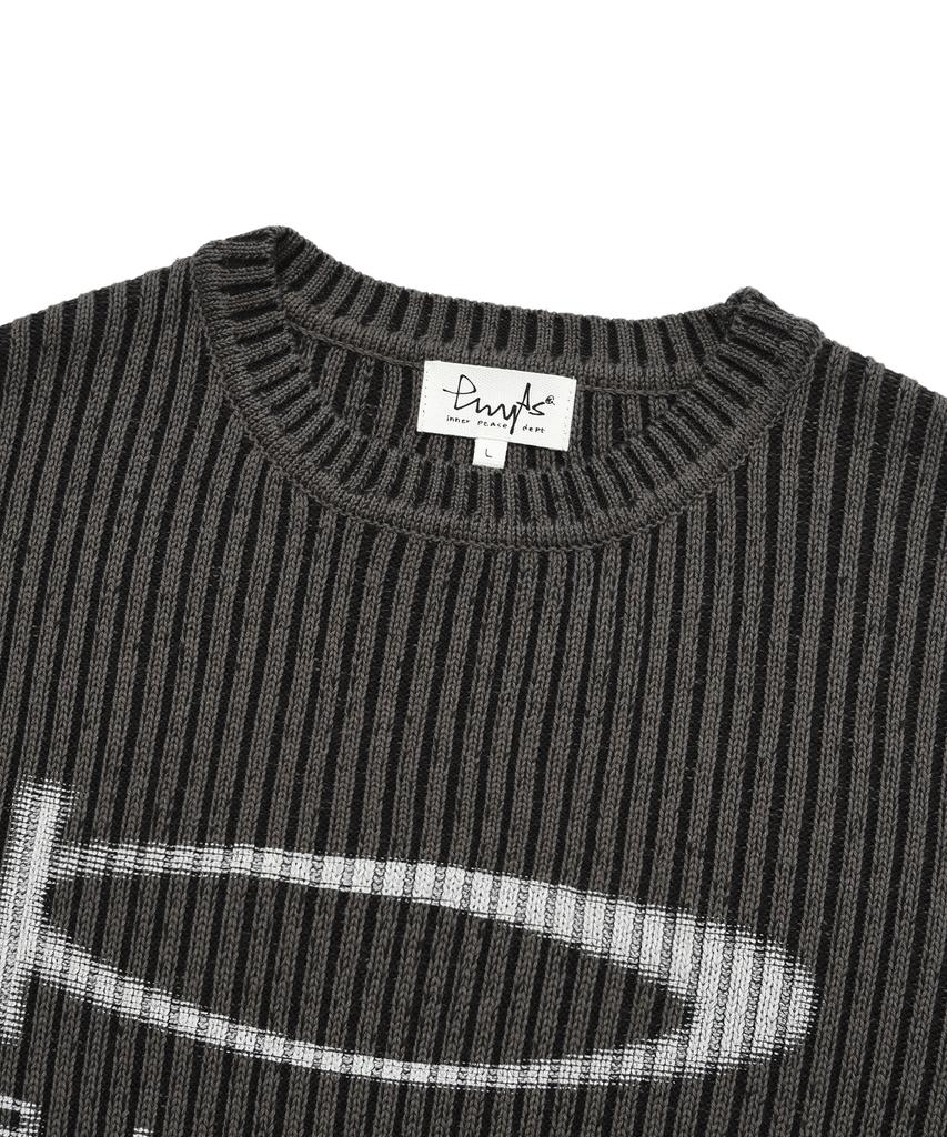 PHYSICAL DEPARTMENT P-Active Two-Tone Rib Knit Black