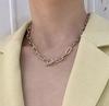Fashionable Women's Necklace + Cross Pendant, Unisex - Layered Necklace Set Minimalist Jewellery Gift 18-24 Inches Gift Jeweller