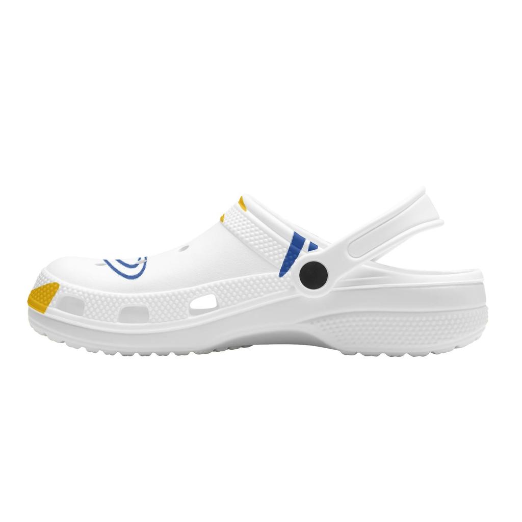 Cartoon Printed EVA Clogs for Women Men Lightweight Breathable Slip On Casual Shoes Soft Sole Summer Sandals Daily Comfort Wear