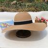 Sunshade Sunscreen White Big Eave Hat Beach Hat Direct Supply Ins Wind Tide Brand Sunscreen Breathable Versatile