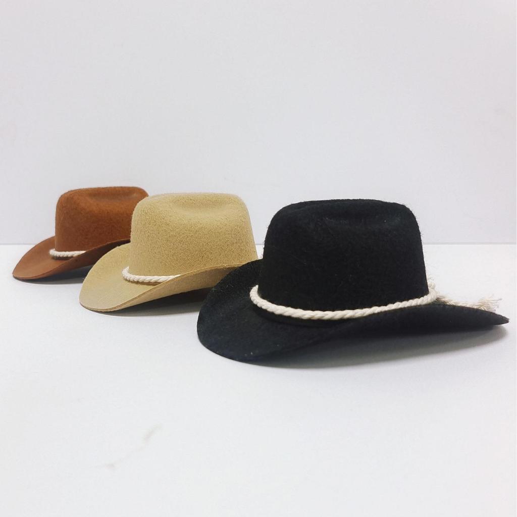 Denim Cowboy Hat with Star for Cats & Small Dogs